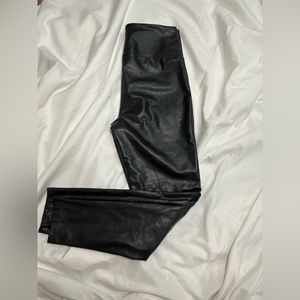 Badgley Mischka faux leather pants!